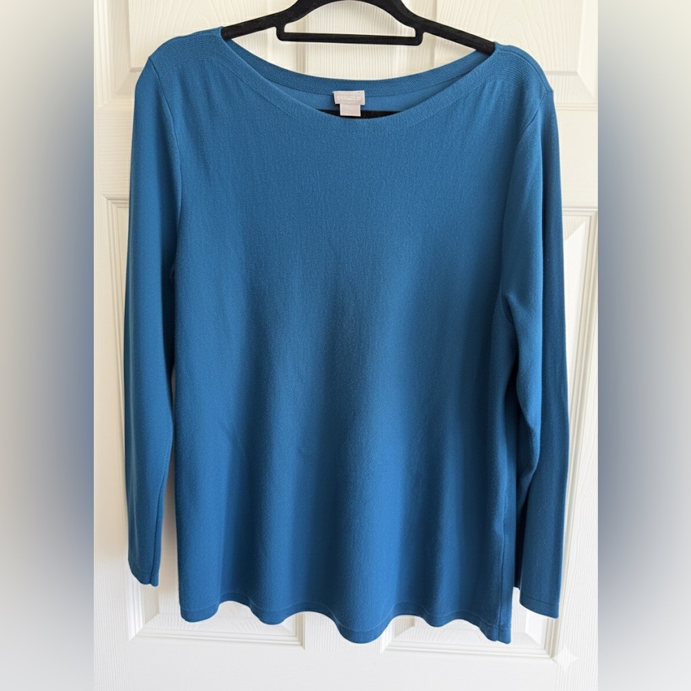 Chico's Vibrant Blue Knit Top